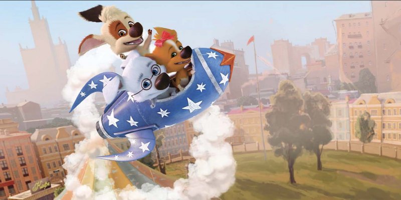 Space Dogs: Family Still #
