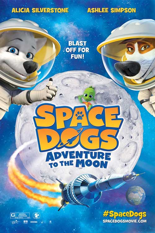 Space Dogs Adventure to the Moon Poster