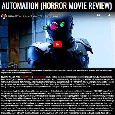 AUTOMATION (HORROR MOVIE REVIEW)