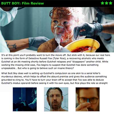 BUTT BOY: Film Review