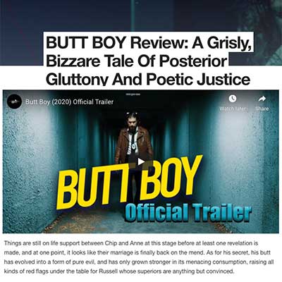 BUTT BOY Review: A Grisly, Bizzare Tale Of Posterior Gluttony And Poetic Justic