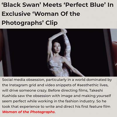 ‘Black Swan’ Meets ‘Perfect Blue’ In Exclusive ‘Woman Of the Photographs’ Clip