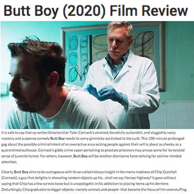 Butt Boy (2020) Film Review