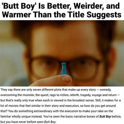 'Butt Boy' Is Better, Weirder, and Warmer Than the Title Suggests