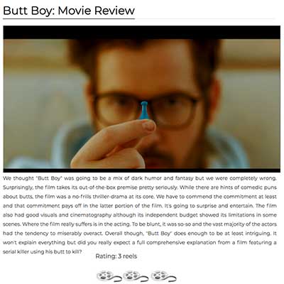 Butt Boy: Movie Review