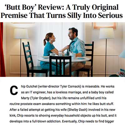 ‘Butt Boy’ Review: A Truly Original Premise That Turns Silly Into Serious