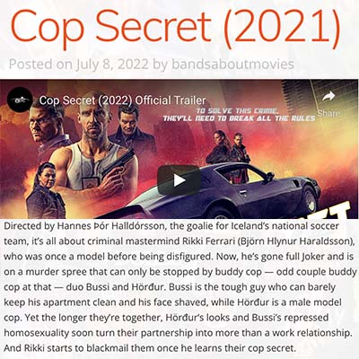 Cop Secret (2021)