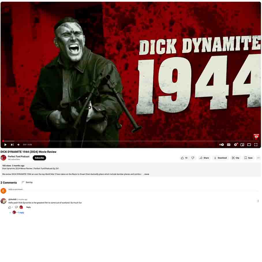 DICK DYNAMITE 1944 (2024) Movie Review