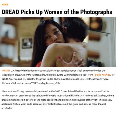 DREAD Picks Up Woman of the Photographs