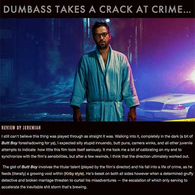 DUMBASS TAKES A CRACK AT CRIME…