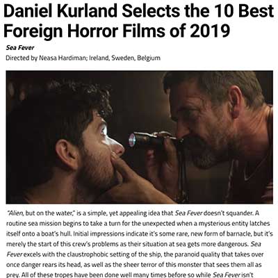 Daniel Kurland Selects the 10 Best Foreign Horror Films of 2019