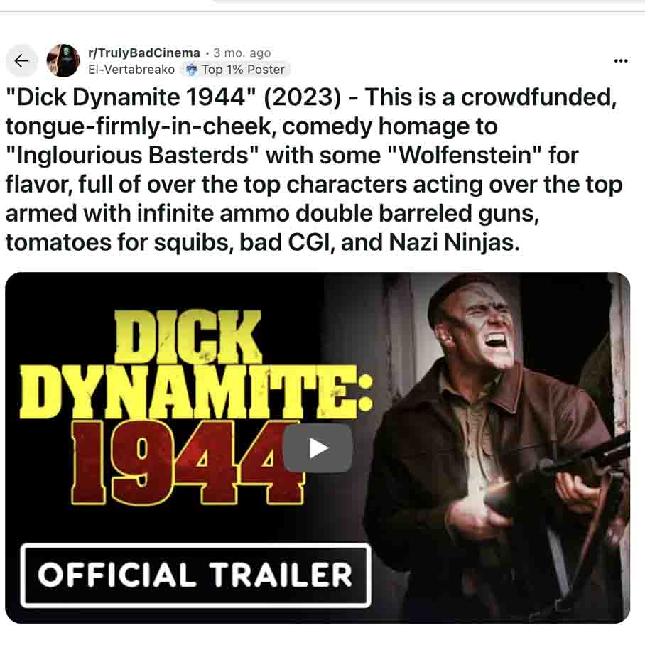 “‘Dick Dynamite 1944’” 