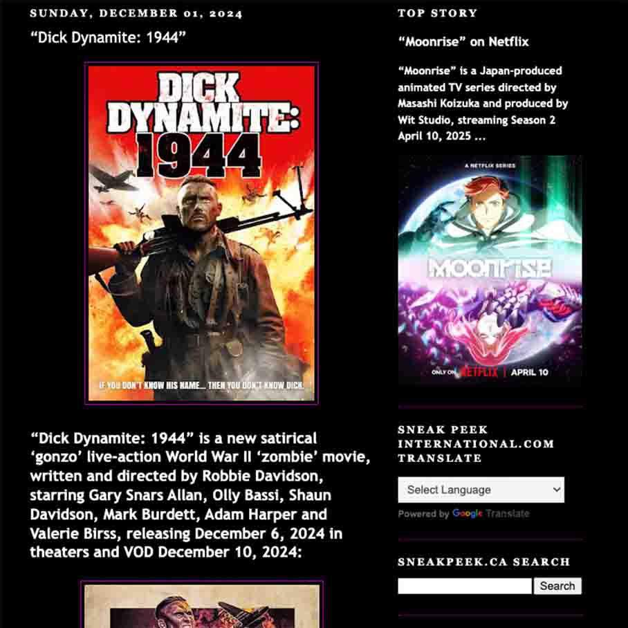 ‘Dick Dynamite: 1944’
