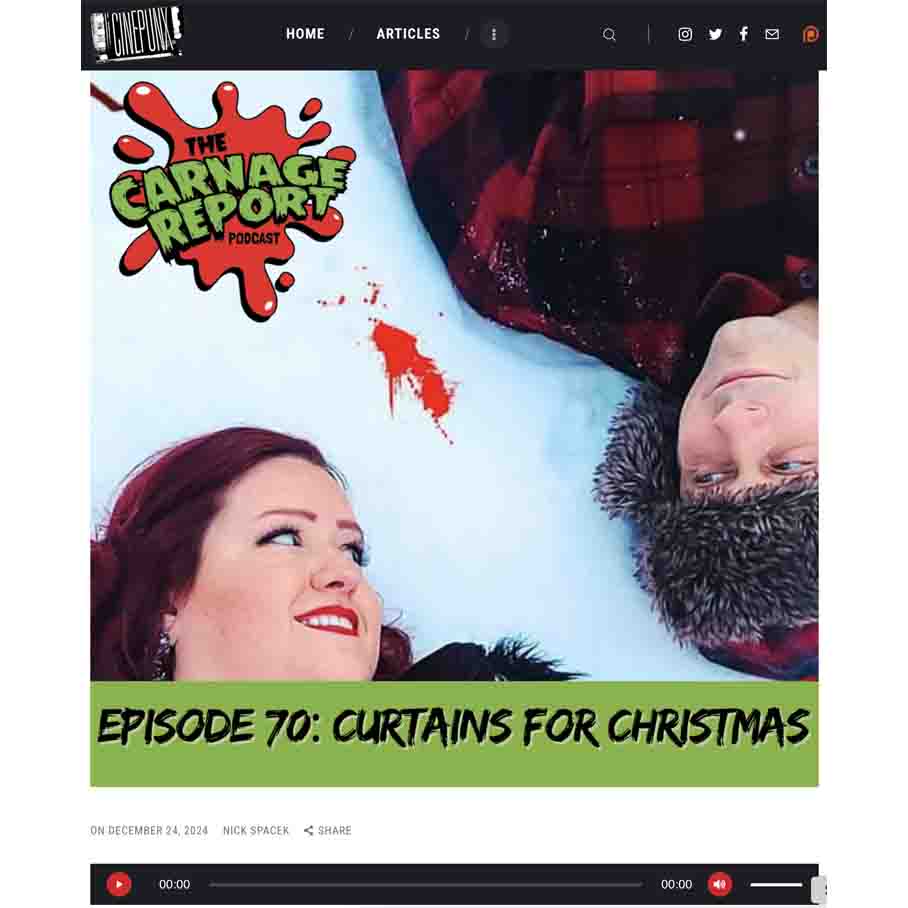 “Episode 70: Curtains for Christmas” by Nick Spacek and Julie Holland