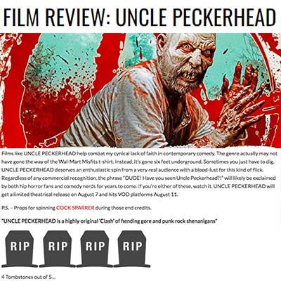FILM REVIEW: UNCLE PECKERHEAD - Film Review