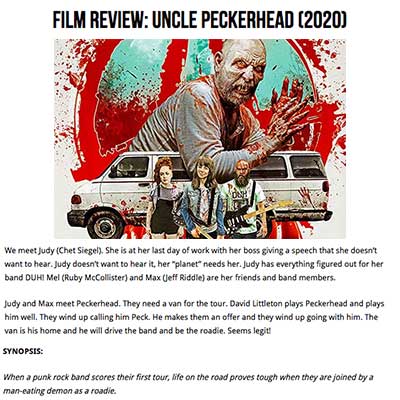 Film Review: Uncle Peckerhead (2020)