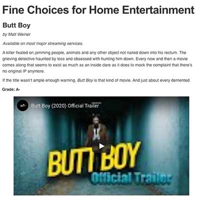 Fine Choices for Home Entertainment