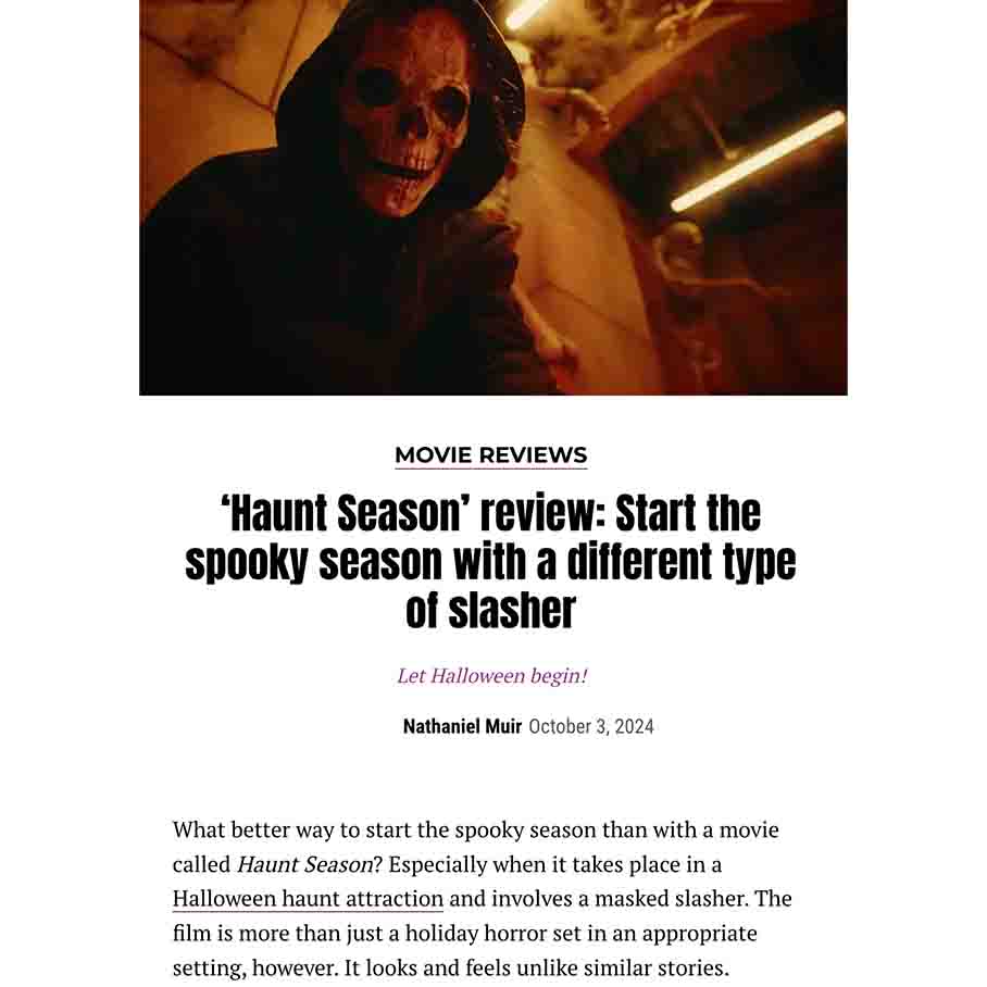 Haunt Season’ review: Start the spooky season with a different type of slasher