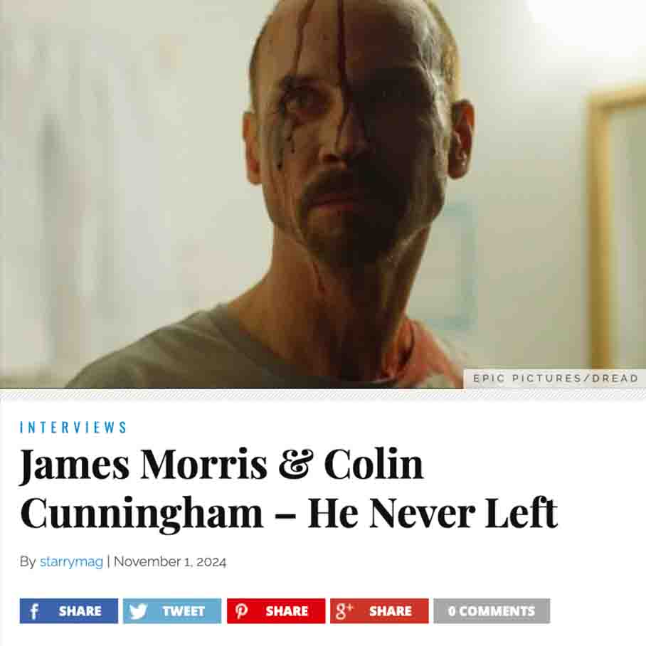 James Morris & Colin Cunningham – He Never Left