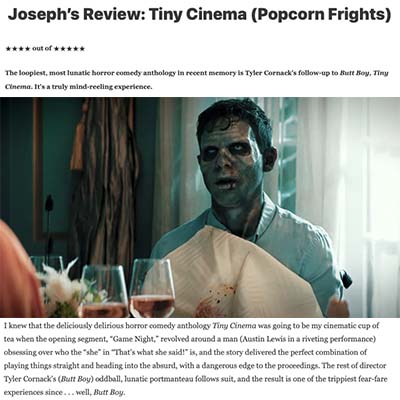 Joseph’s Review: Tiny Cinema (Popcorn Frights)