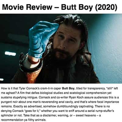 Movie Review – Butt Boy (2020) (2)
