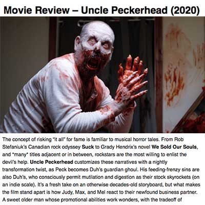 Movie Review: Uncle Peckerhead (2020)