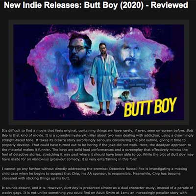 New Indie Releases: Butt Boy (2020) - Reviewed