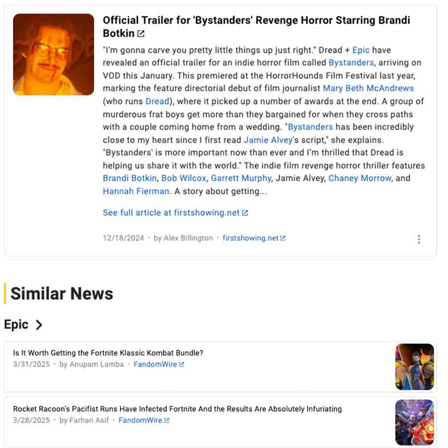 Official Trailer for 'Bystanders' Revenge Horror Starring Brandi Botkin
