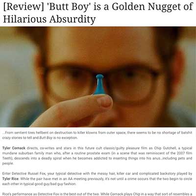  [Review] 'Butt Boy' is a Golden Nugget of Hilarious Absurdity