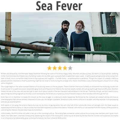 Sea Fever (2020) Movie Review 