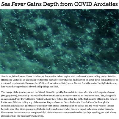 Sea Fever Gains Depth from COVID Anxieties