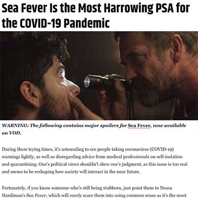 Sea Fever Is the Most Harrowing PSA for the COVID-19 Pandemic