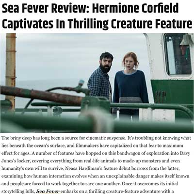Sea Fever Review (2020)