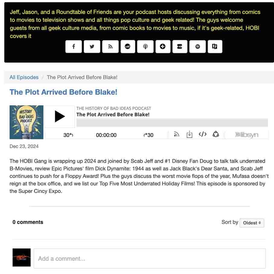 THE HISTORY OF BAD IDEAS PODCAST