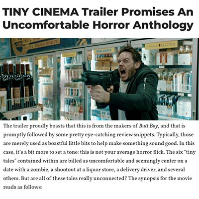 TINY CINEMA Trailer Promises An Uncomfortable Horror Anthology