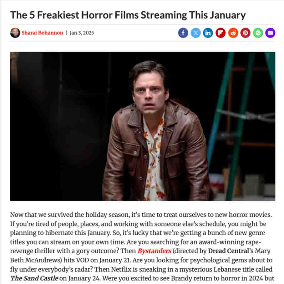 The 5 Freakiest Horror Films Streaming This January