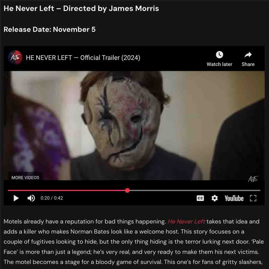 The Best Horror Movies Coming in November 2024