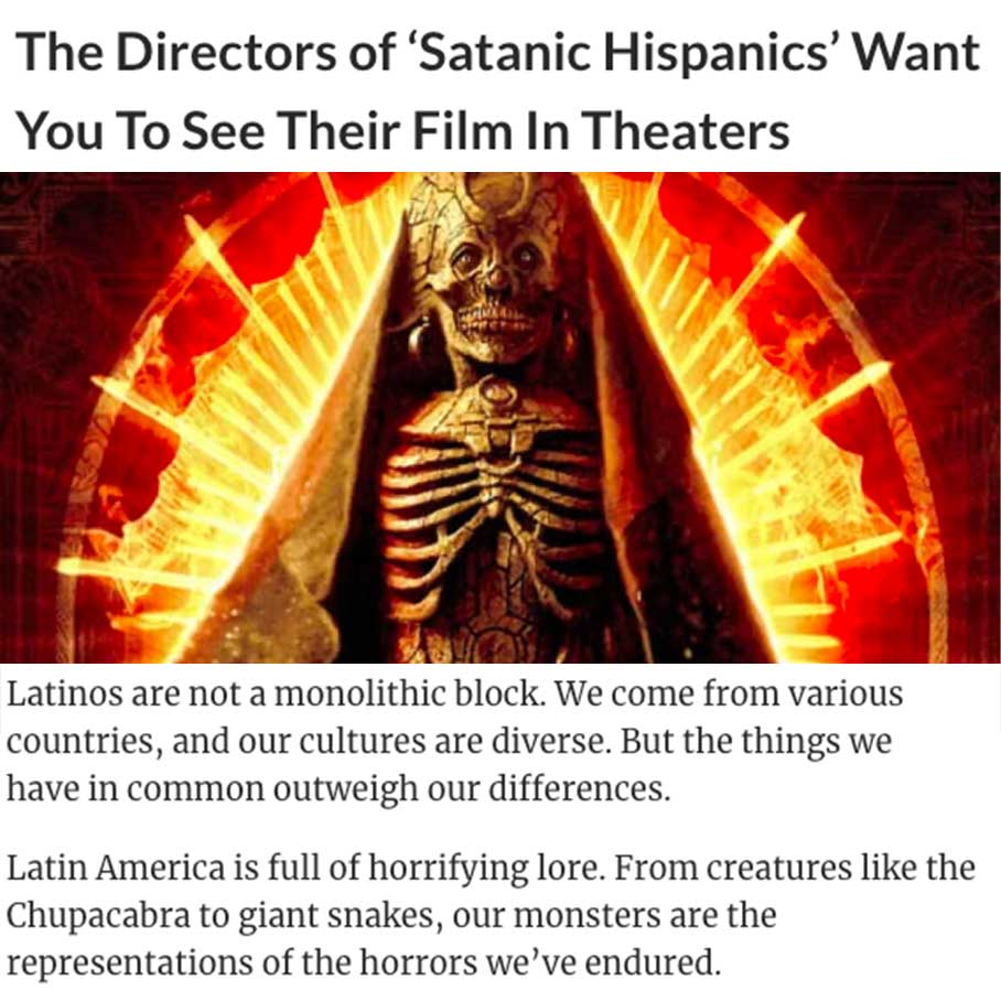 The Directors of ‘Satanic Hispanics’ Want You To See Their Film In Theaters