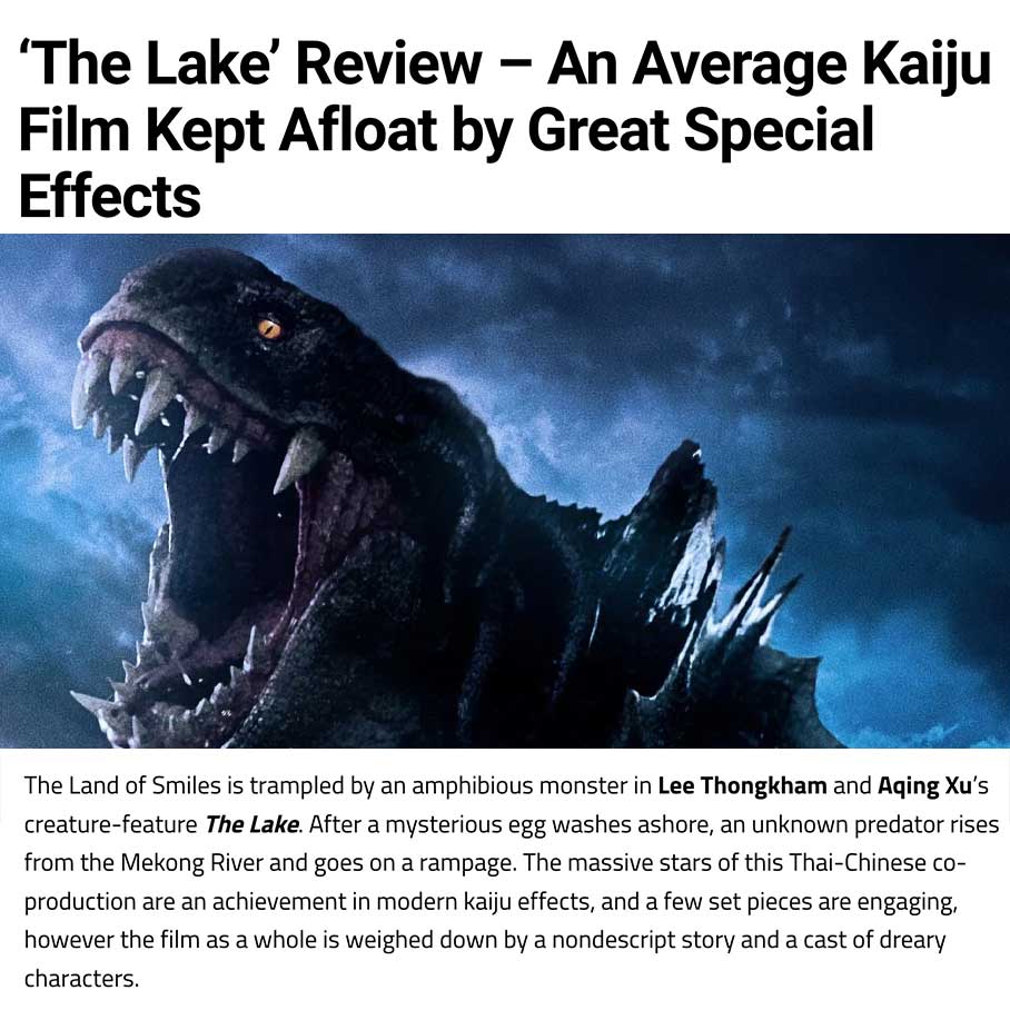 The Lake’ Review – An Average Kaiju Film Kept Afloat by Great Special Effects