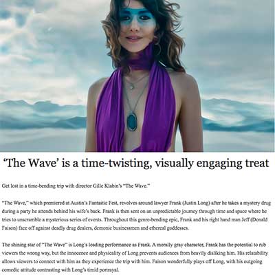 ‘The Wave’ is a time-twisting, visually engaging treat