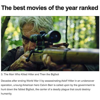 The best movies of the year ranked