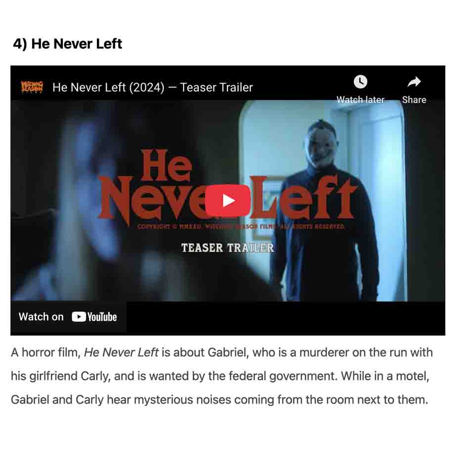 Top 5 horror movies coming out in November 2024 that will give you goosebumps