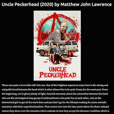 Uncle Peckerhead (2020) by Matthew John Lawrence