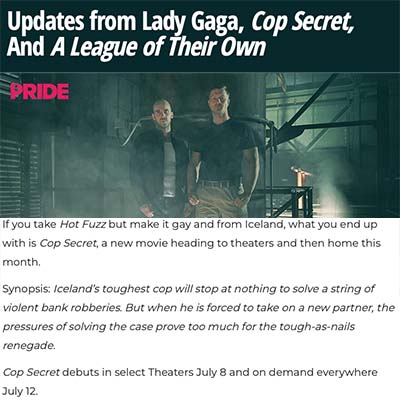 Updates from Lady Gaga, Cop Secret, And A League of Their Own