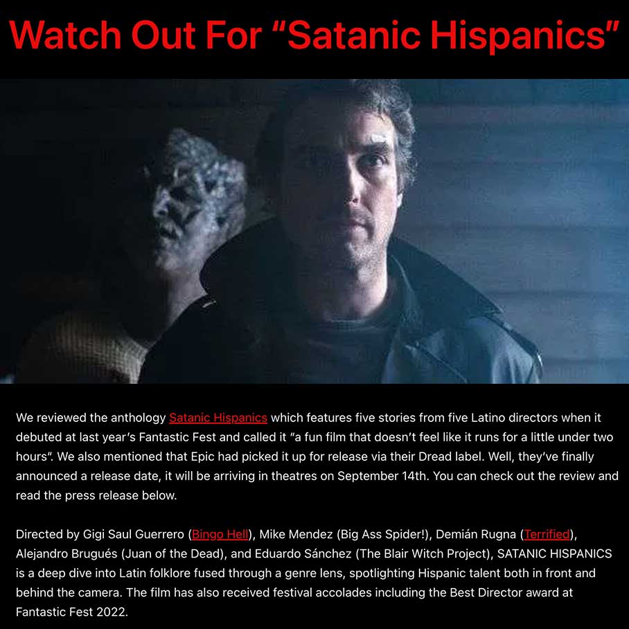 Watch Out For “Satanic Hispanics”