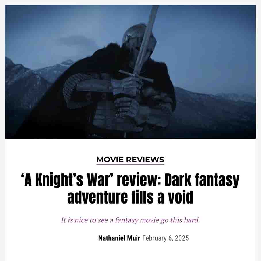 ‘A Knight’s War’ review: Dark fantasy adventure fills a void